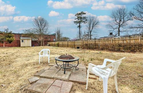 Henrico House | Richmond Home with Fire Pit - 12 Mi to Downtown