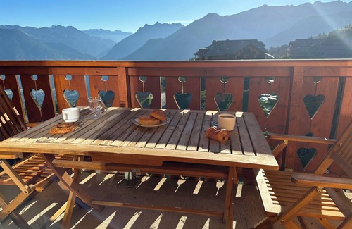 Risoul Apartment | Risoul Duplex 48 m2 6/8 Couchages Résidence au Pied des Pistes, Piscine, Sauna