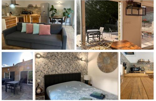 Pont-de-Metz Apartment | *Rivage* Spacieux T2 RDC sur cour:Jardin-Fibre-Netflix-Terrasse