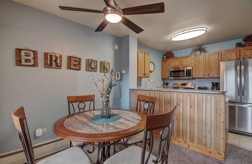 Historic District Condo | River Mtn Lodge E203 - Studio Condo