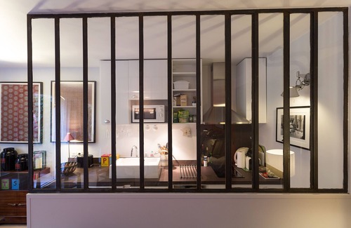 Saint-Victor Apartment | River Studio with Terrace/430 Sqft-40m²/Ile Saint-Louis