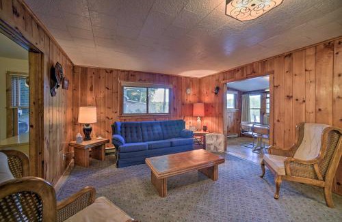 Lake Luzerne House | Riverfront Escape with Dock 19 Mi to Saratoga!