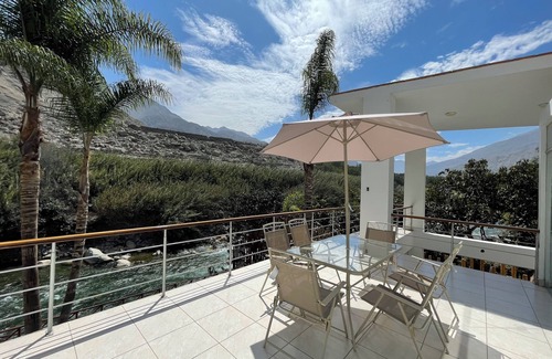 Lunahuana House | Riverfront house with private pool and garden