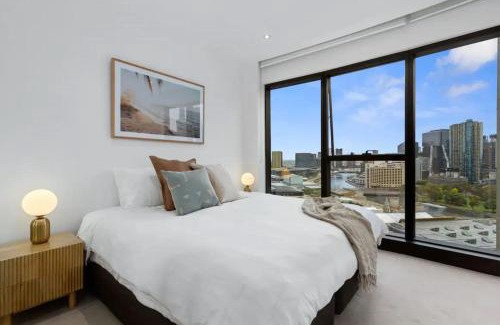 Southbank Apartment | 'Riverside Lustre' Chic Resort-Style Escape by Crown