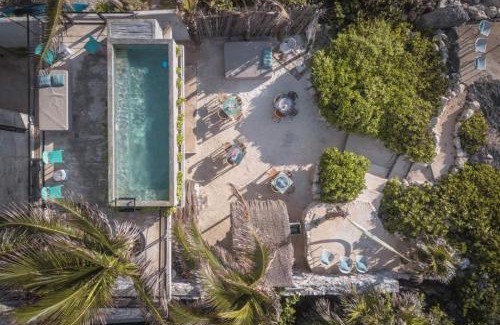 Zona Hotelera House | Rocky Villa in Tulum beach walking distance to papaya project!