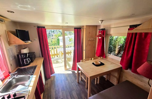 Meschers-sur-Gironde Cabin | Rollen 2 Schlafzimmer* 4 Personen