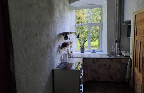 Antsla Parish House | Romantic apartment with high ceiling in charming Võrumaa