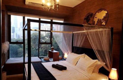 Golden Triangle Apartment | Romantic Log Cabin 2 - Heart of KL, near KLCC/KL Tower