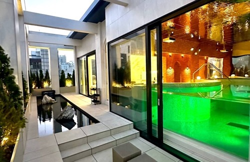 Seogyo-dong House | Romantic Luxury Penthouse in Trendy Hongdae with Private Rooftop Pool