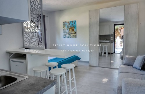 Trappeto Cottage | Romantic Snow White Cottage with Sea View and Pool by Sicily Home Solutions