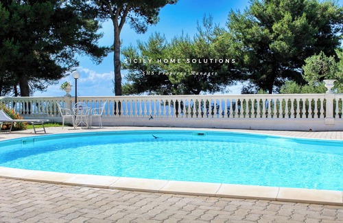 Trappeto Cottage | Romantic Snow White Cottage with Sea View and Pool by Sicily Home Solutions
