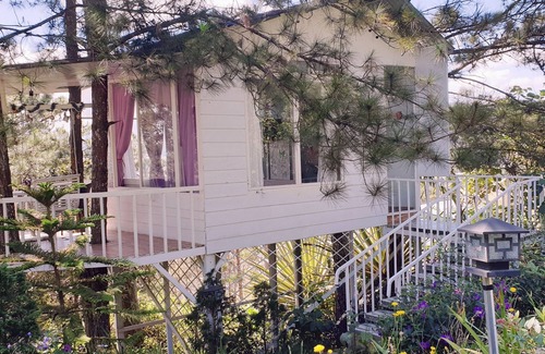 Da Lat House | Romantic Treehouse Queen Bed, Balcony