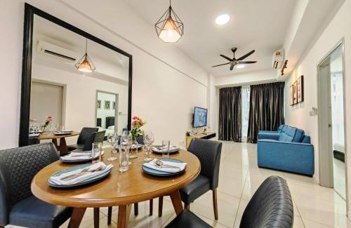 Kampung Sembulan Baru Apartment | Rooftop Sunset Infinity Pool Sutera Avenue KK Infini Stay