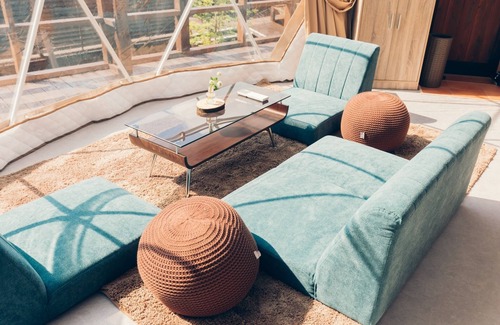 Yufuin Onsen Cabin | Room dome tent with hot spring1 night and 2 me/Yufu Ōita