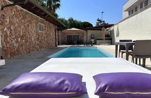 Ruffano Apartment | Room 'La Pietra Village - Primula' with Shared Terrace, Wi-Fi and Air Conditioning