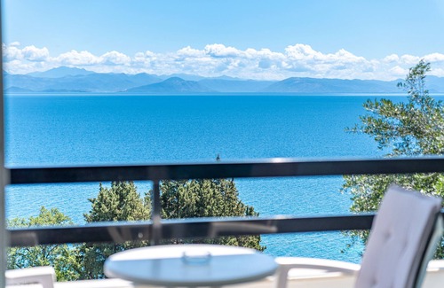 Benitses Apartment | Room 'Sea View 6' with Private Terrace, Wi-Fi and Air Conditioning