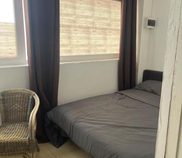 San Antonio Bay Apartment | Room with bathroom and kitchen