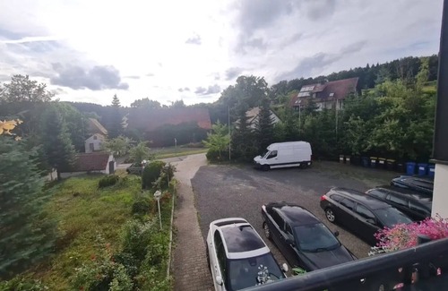 Markt Erlbach Apartment | Room 'Zimmer 24' with Shared Terrace, Shared Garden and Wi-Fi