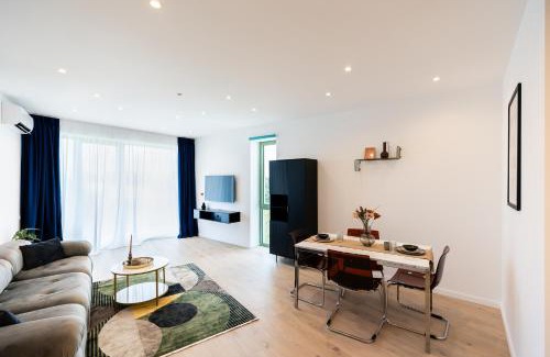 Sector 1 Apartment | Roots One - Lakeview Escape with Balcony & Parking