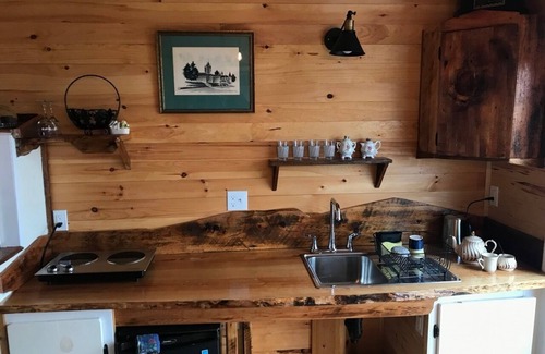 Annapolis County Cabin | Rose Cabin @ MareGold Centre with expansive views of the Bay of Fundy