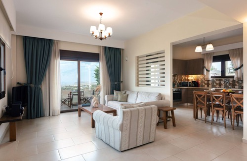 Pikris Villa | Roupes Villa I, Family villa, Fantastic views, Private pool