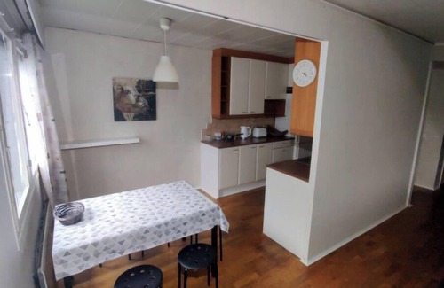 Rauma House | Row House with relaxing terrace in the garden