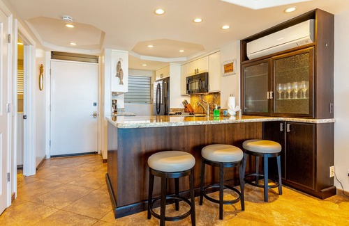 Kihei Condo | Royal Mauian #210 Ocean View, Full A/C, Great Location, Close to beaches!