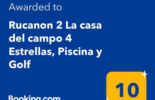 Montanchez Villa | Rucanon 2 La casa del campo 4 Estrellas, Piscina y Golf