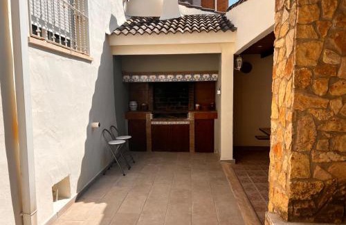 Biar House | Rural EL METGE Biar-Piscina Privada-Barbacoa-Calefacción-Chimenea