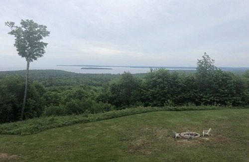 Deerton House | Rural Onota Hill home with amazing view of Lake Superior!