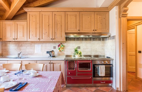 Almazzago Apartment | Rustic Apartment "Maso Margherita - Stua" with Balcony, Garden & Wi-Fi