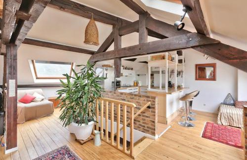 Meudon Apartment | Rustic Bohemian Duplex in Meudon