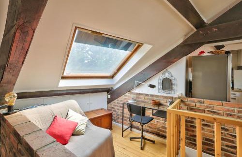 Meudon Apartment | Rustic Bohemian Duplex in Meudon