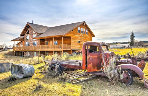 Hatch Cottage | Rustic Bryce Canyon Home w/Deck on Sevier River!