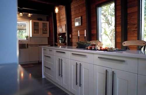 Sherwood Park Cabin | Rustic Cabin with glamour. Private, mature trees & close to provincial park