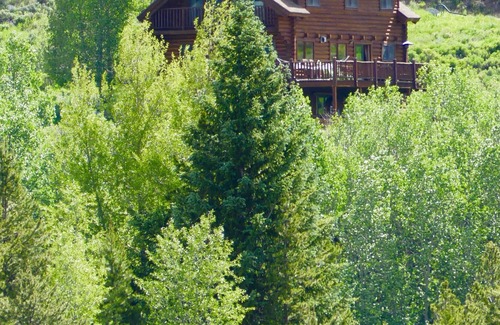 South Forty Cabin | Rustic Colorado Log Cabin with Gorgeous Mountain and Lake Views