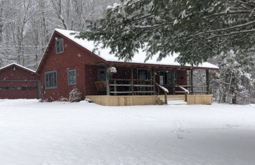 Winsted Cabin | Rustic escape on a pond with 7 acres in Colebrook, CT!