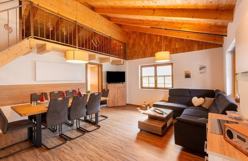 Tobadill Apartment | Rustic Farm in Tyrol with Mountain Views