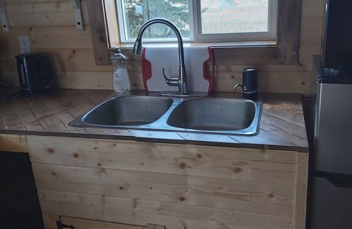 Division No. 8 Cabin | Rustic Loft Cabin Experience on Acreage between Sylvan Lake and Gull Lake