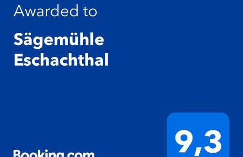 Weitnau Apartment | Sägemühle Eschachthal