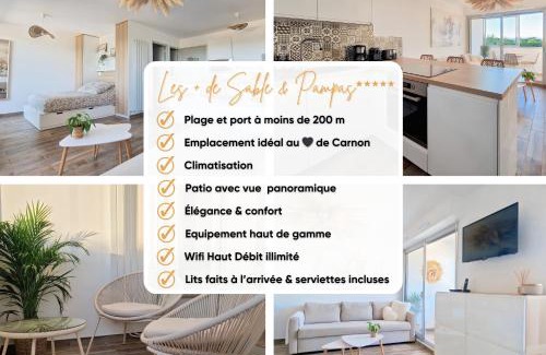 Carnon-Plage Apartment | Sable & Pampas - Meublé de Tourisme 5 étoiles