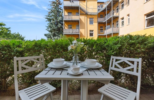 Sudenburg Apartment | Sagegarden - Terrasse - Waschtrockner