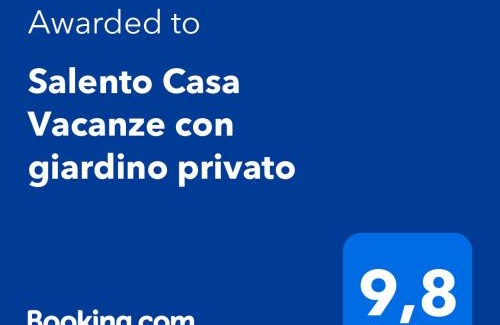 Galugnano House | Salento Casa Vacanze con giardino privato