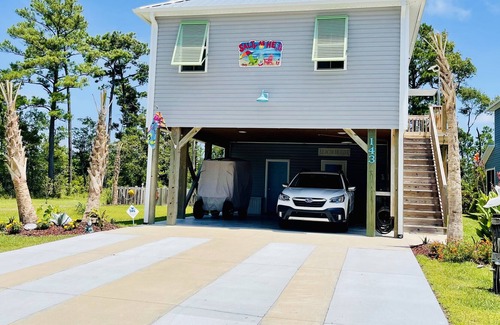 Holly Ridge Apartment | Salty Bottom at Surf City NC minutes to Topsail Island