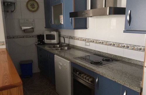 San Jose House | San José, quiet and large terrace at 100m beach