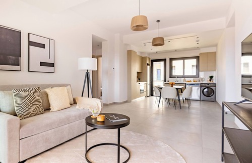 Agios Athanasios Apartment | Sanders Eduardovich - Lovely 2-Bdr with Balcony