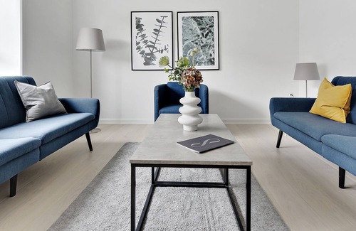 Roskilde Apartment | Sanders Fjord 2 - Smart 1-Bdr. Apt. Near Cathedral