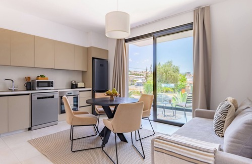 Agios Athanasios Apartment | Sanders Only - Ideally Planned Studio with Balcony