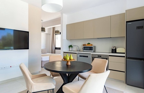 Agios Athanasios Apartment | Sanders Only - Ideally Planned Studio with Balcony