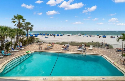 Madeira Beach Condo | Sandy Shores 509 2 BR Condo on the Beach